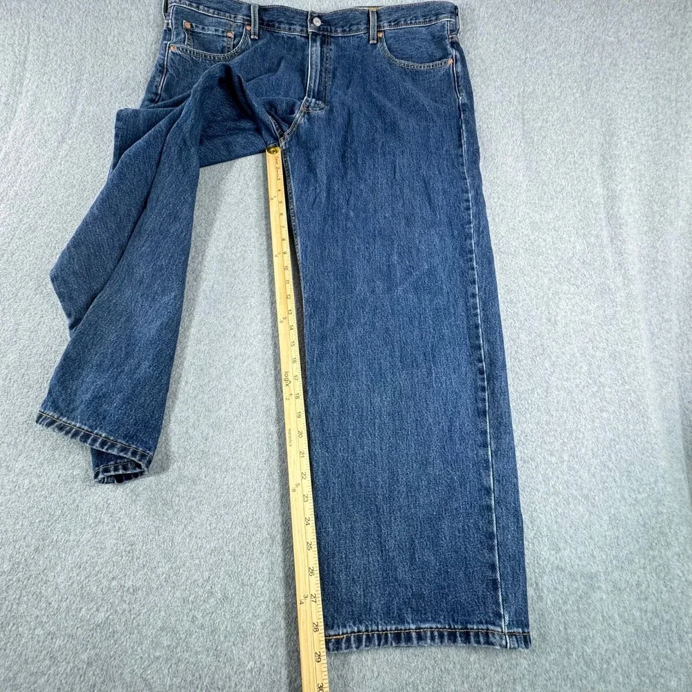 Levi 550 Jeans Mens 44x29 Medium Blue‎ Loose Pants Zip Straight Leg